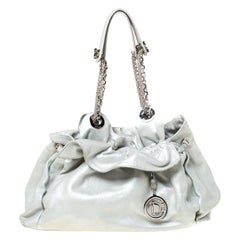 Dior Silver Suede Le Trente Hobo