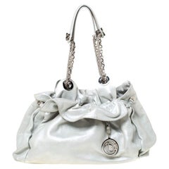 Dior Silver Suede Le Trente Hobo