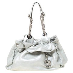 Dior Silver Suede Le Trente Hobo