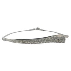Dior silberne Halskette 'Clip'