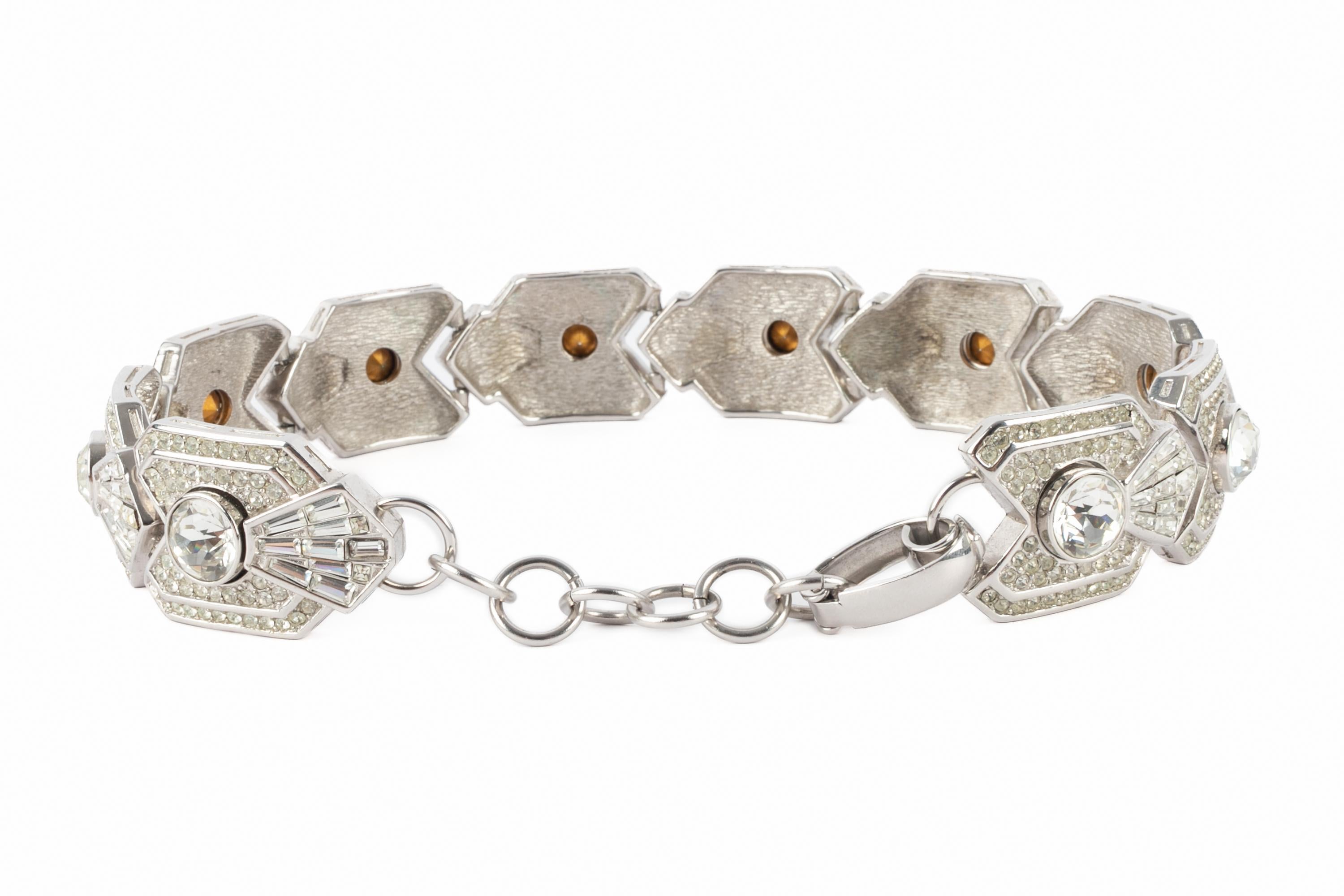 Dior silvery necklace For Sale 6