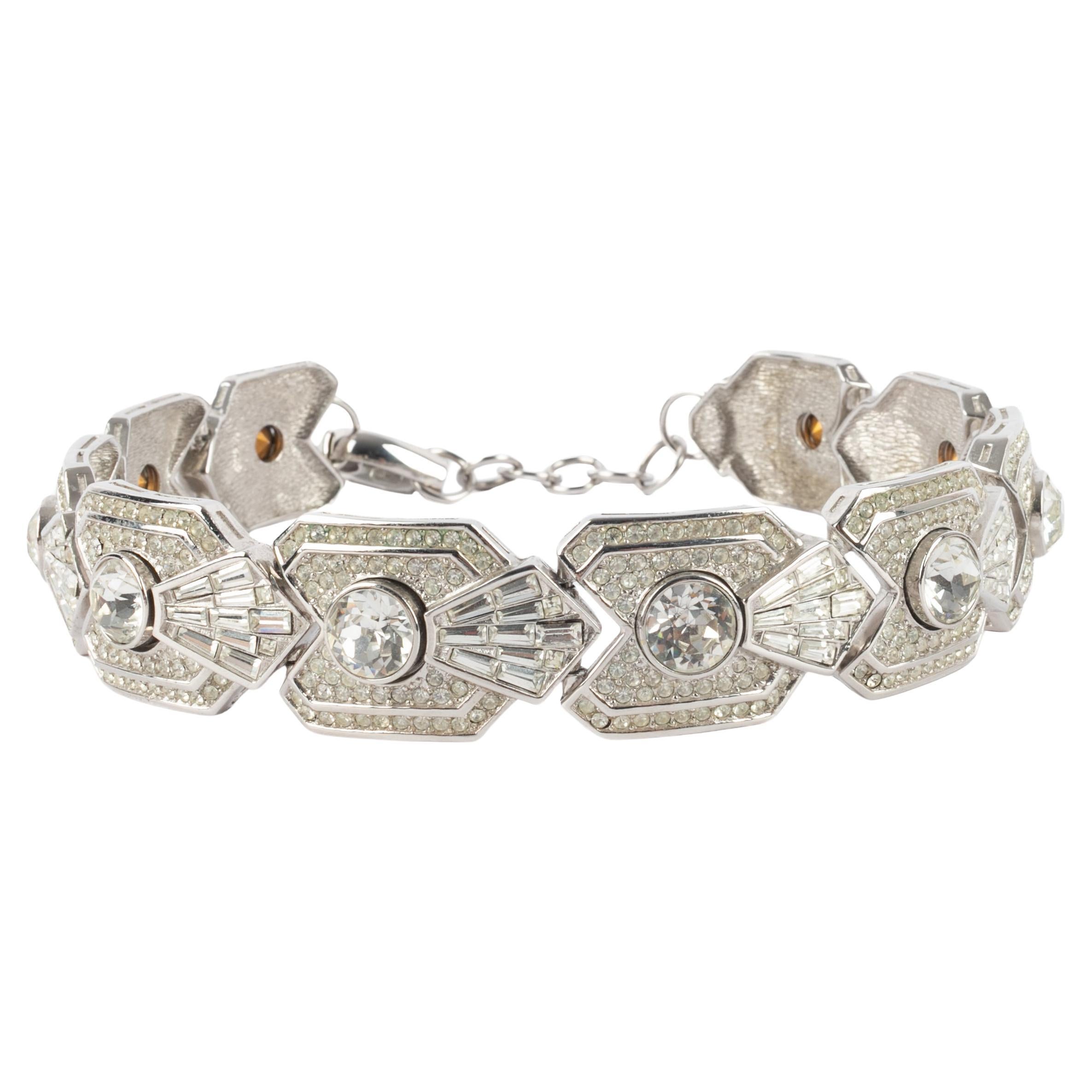 Collana argentata Dior