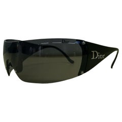 Vintage Dior Ski 5 Black Rimless Sunglasses