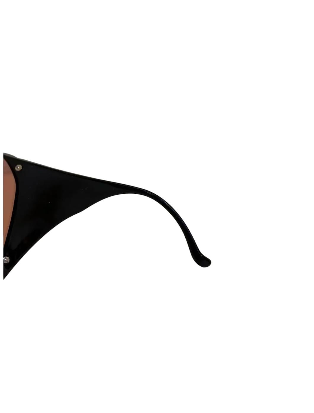 Dior Ski-Sonnenbrille in Übergröße mit Randlosem Logo und getöntem Logo im Angebot 2