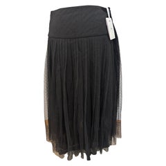 Falda Dior Negra/Nueva/ Talla 12