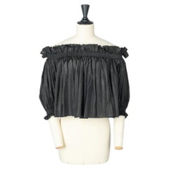 Dior smocked top by Maria Grazia Chiuri Cruise 2023