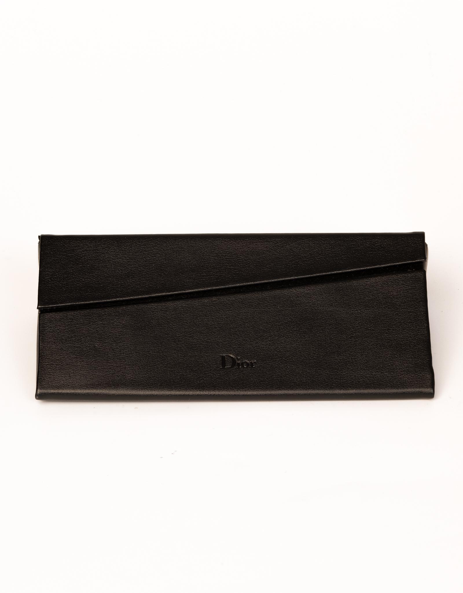 Dior So Real (BOYY0) Black & Blue Sunglasses In Excellent Condition In Montreal, Quebec