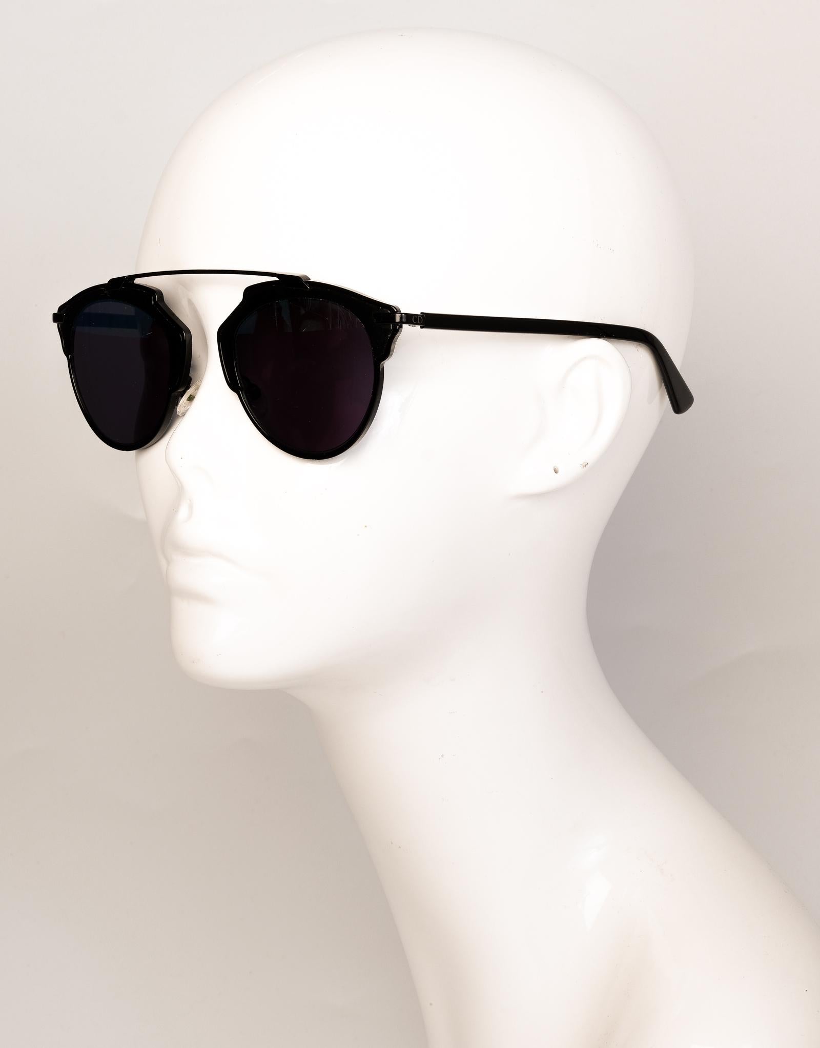 Women's or Men's Dior So Real (BOYY0) Black & Blue Sunglasses
