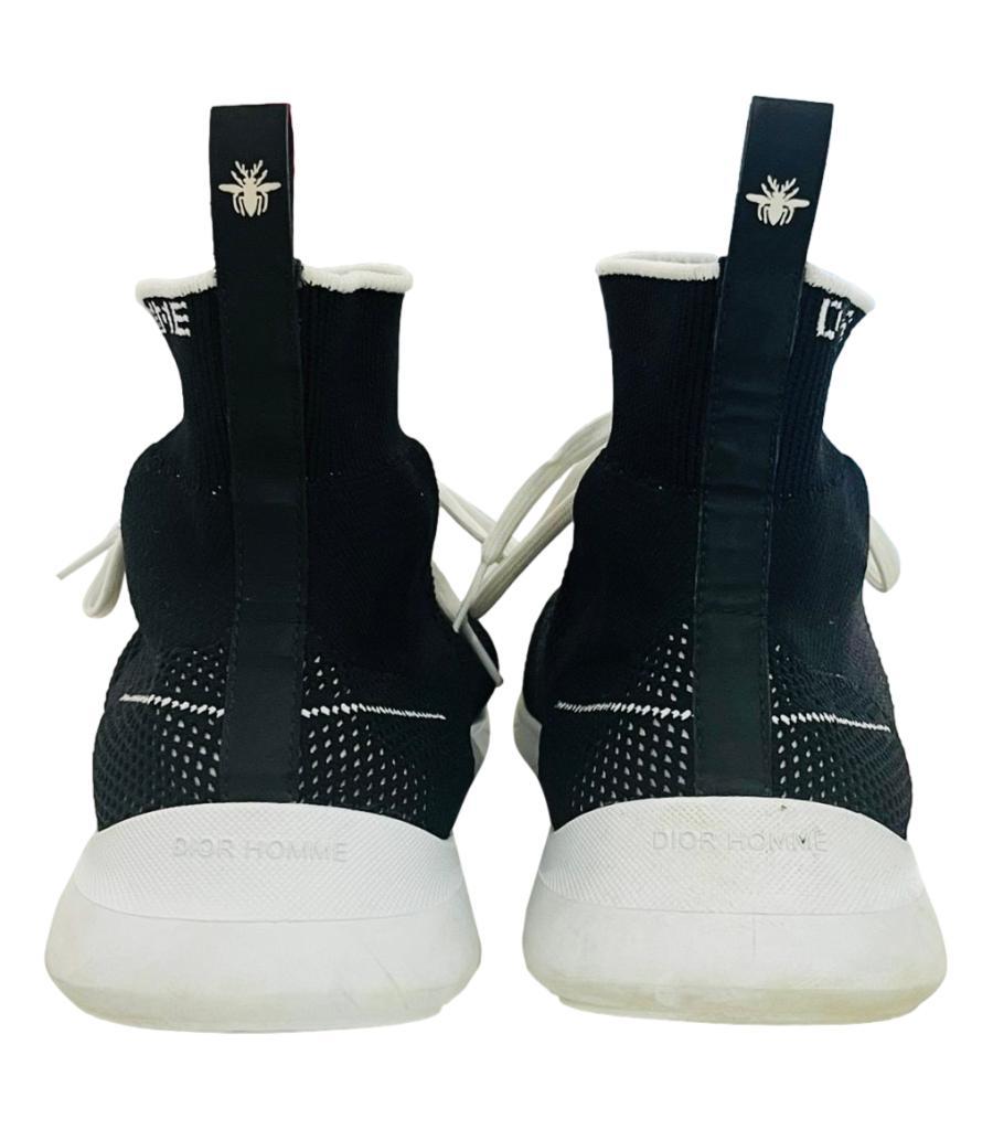 Men's Dior Sock B21 High Top Sneakers For Sale