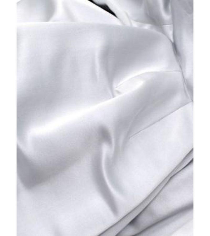 Women's Dior Softest Silver Grey Pleated Silk Midi Skirt For Sale