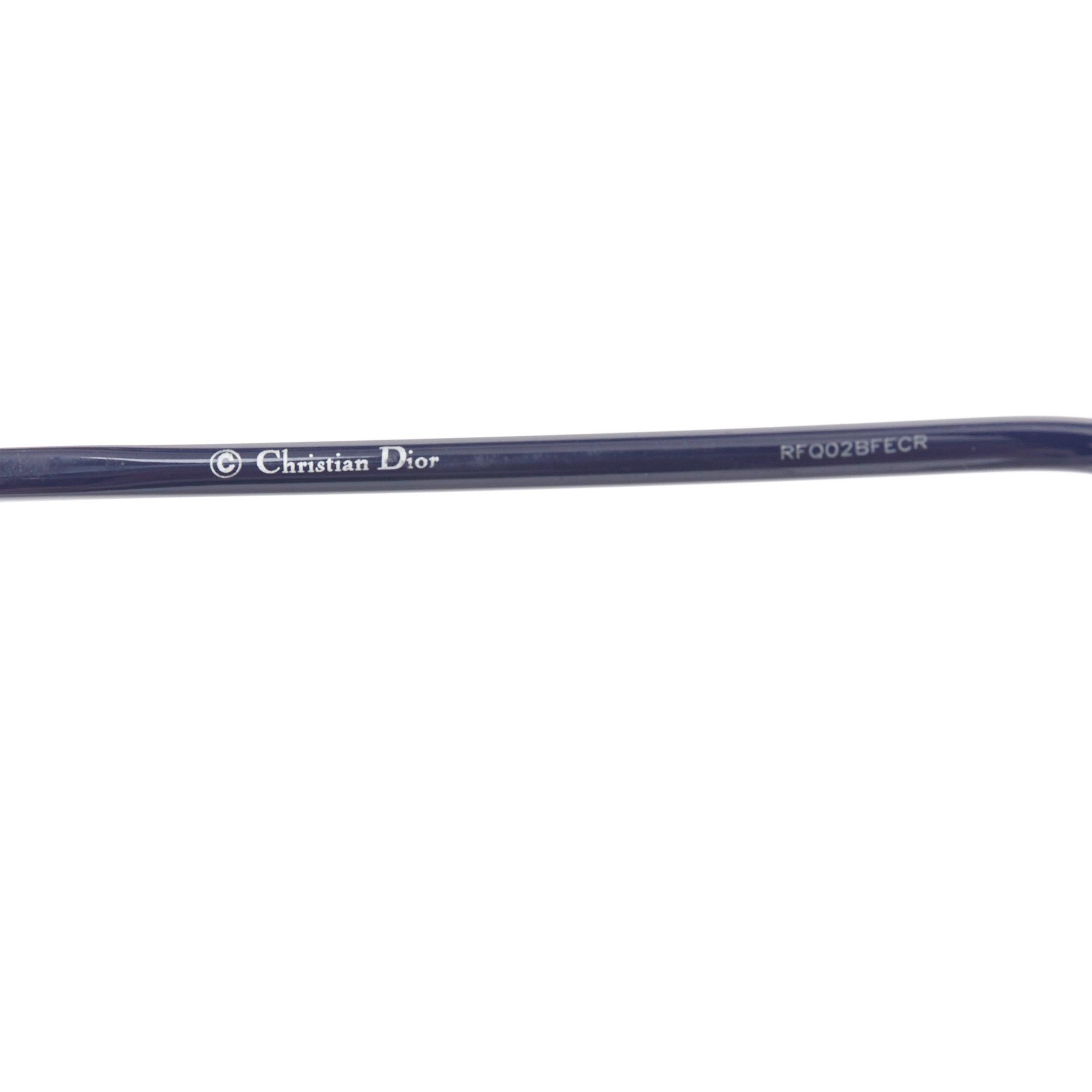 DIOR SoReal NSZL3 burgundy blue metal bridge aviator sunglasses For Sale 2