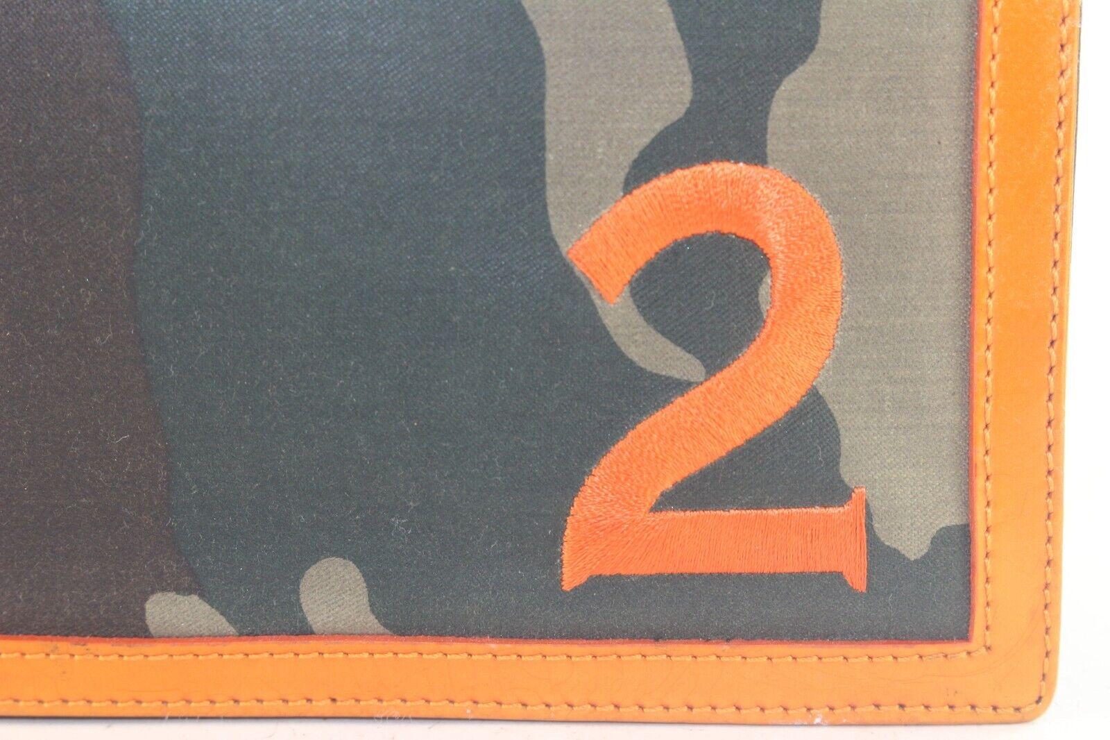 Dior Frühjahr 2001 Orange x Orange Camo Diorella Tote Bag 1DD912K im Angebot 3