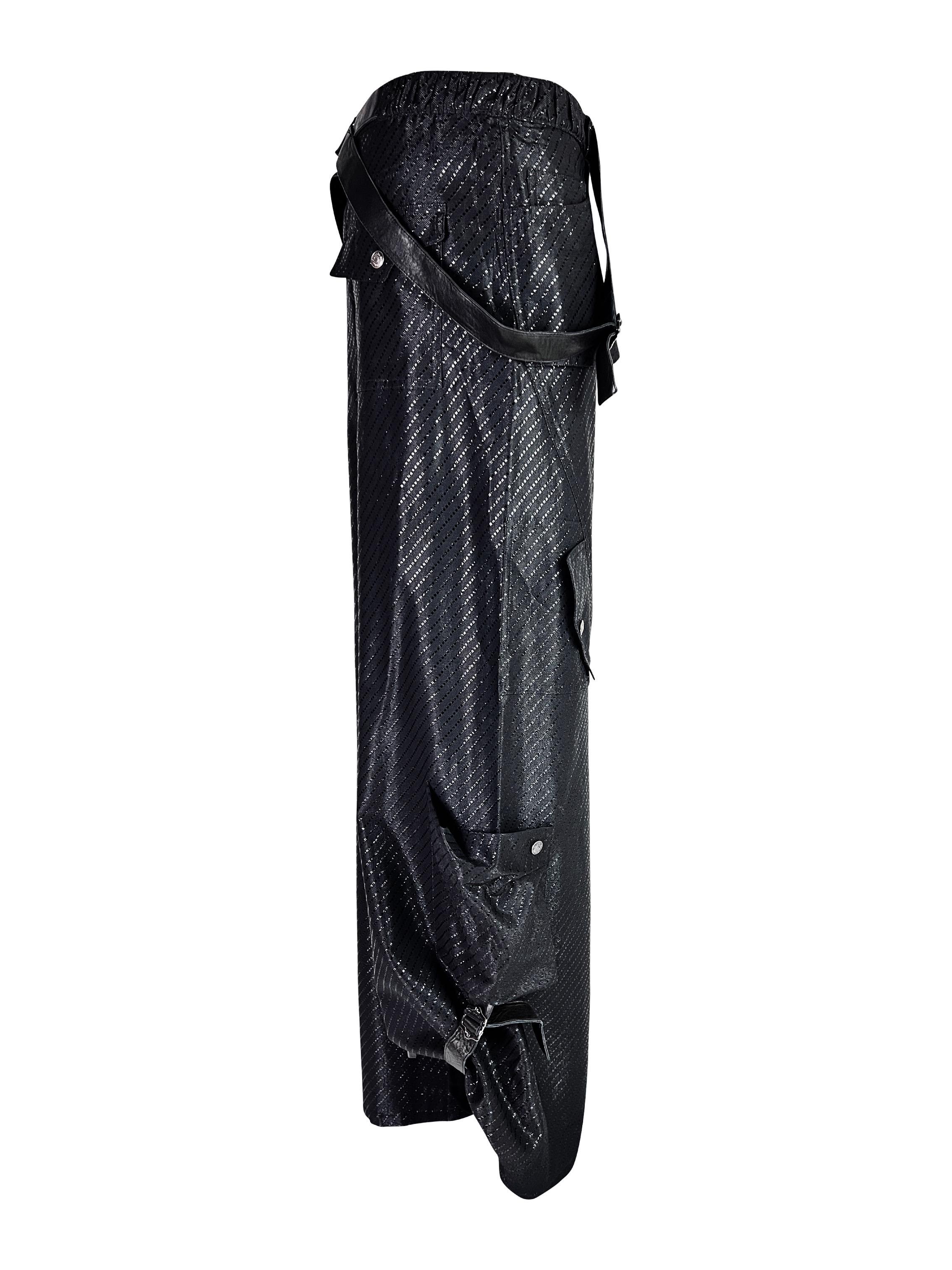 Dior Frühjahr 2003 RTW Hose mit weitem Bein Damen