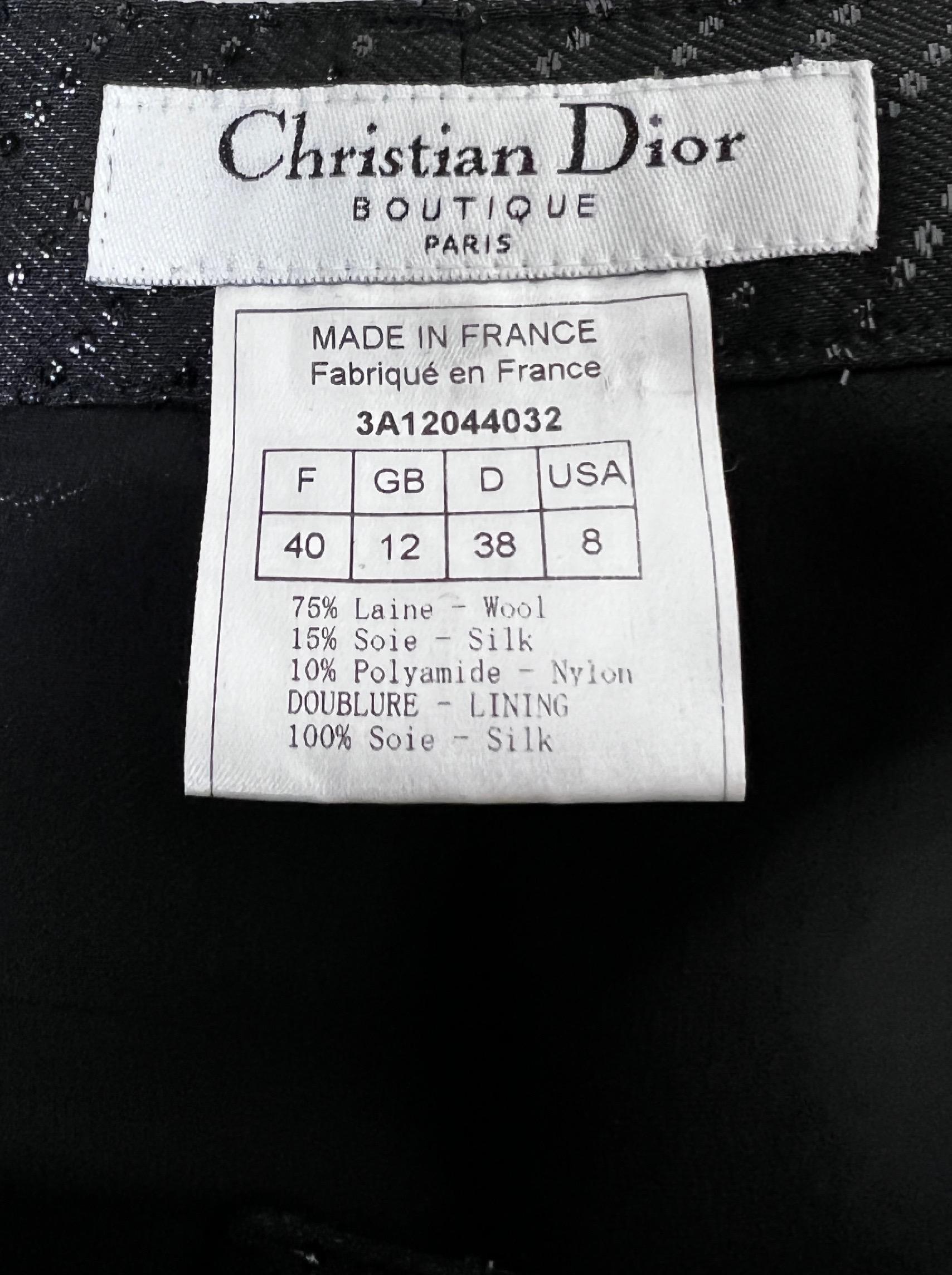 Dior Frühjahr 2003 RTW Hose mit weitem Bein 3