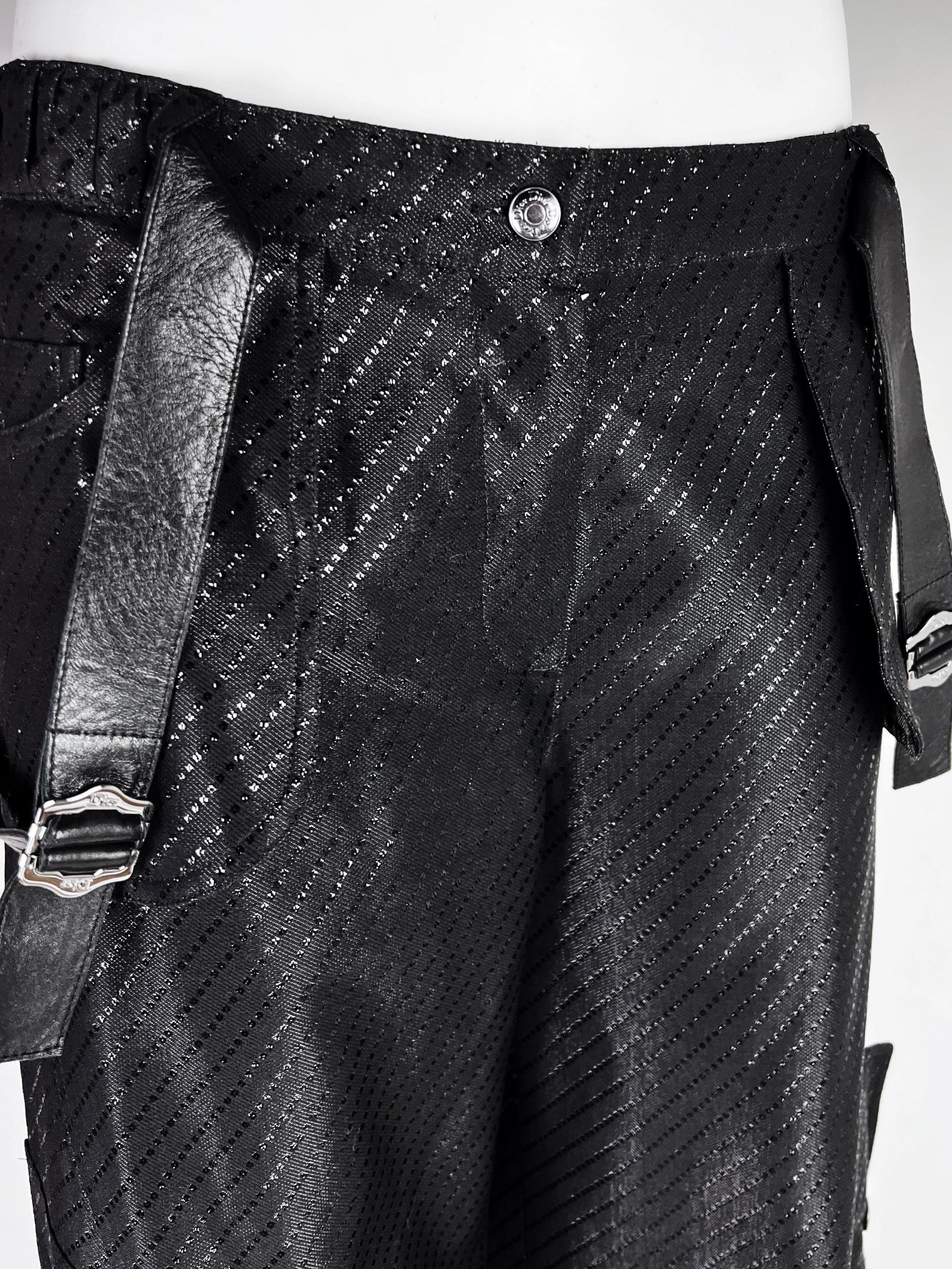 Dior Frühjahr 2003 RTW Hose mit weitem Bein 4