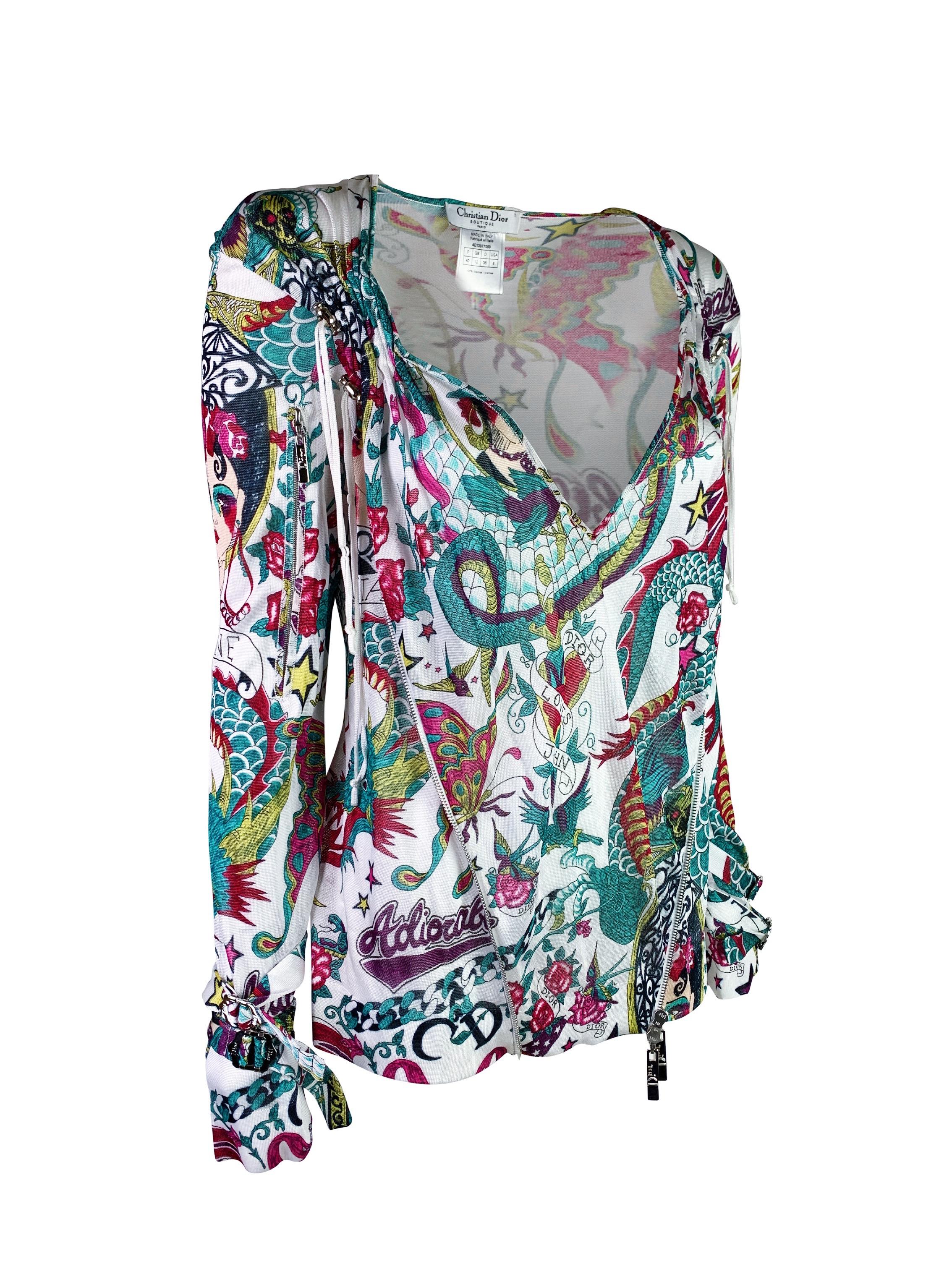 tattoo blouse