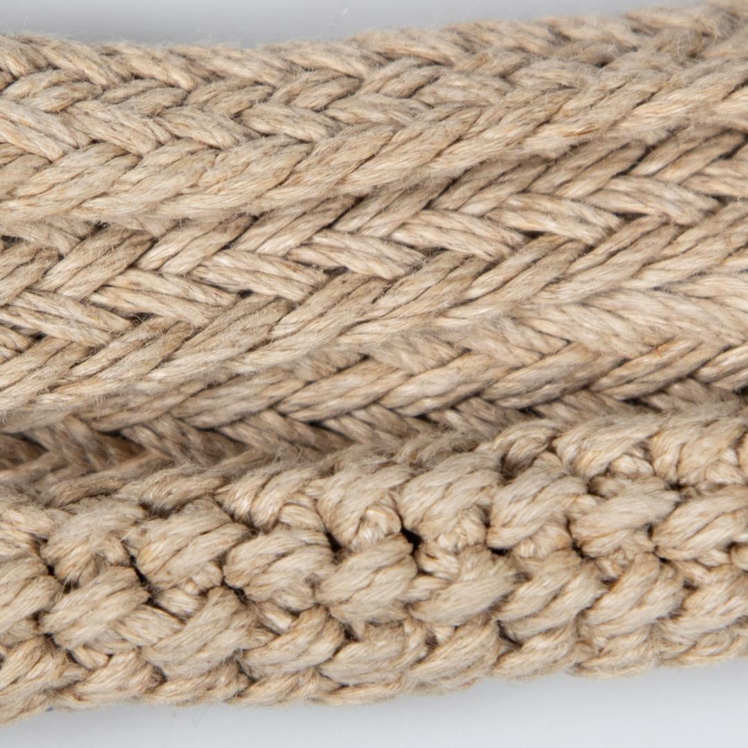 Women's Dior Spring 2020 Beige Raffia Rope Wrap Belt