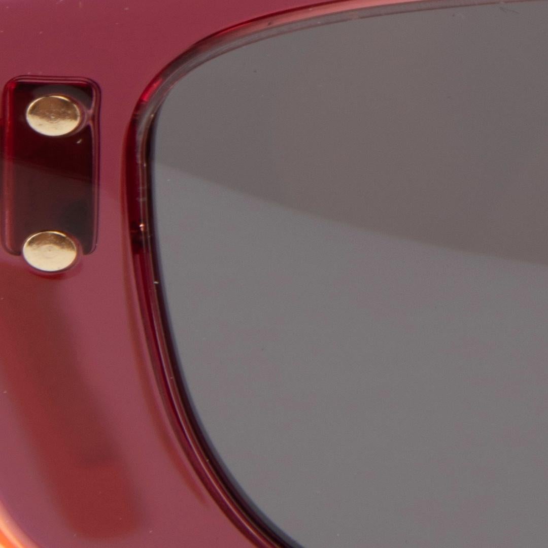 Dior SS24 Pink DiorHighlight S2I Rectangle Sunglasses 1