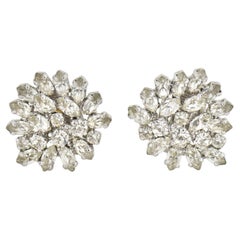 Dior Statement Diamante Earrings