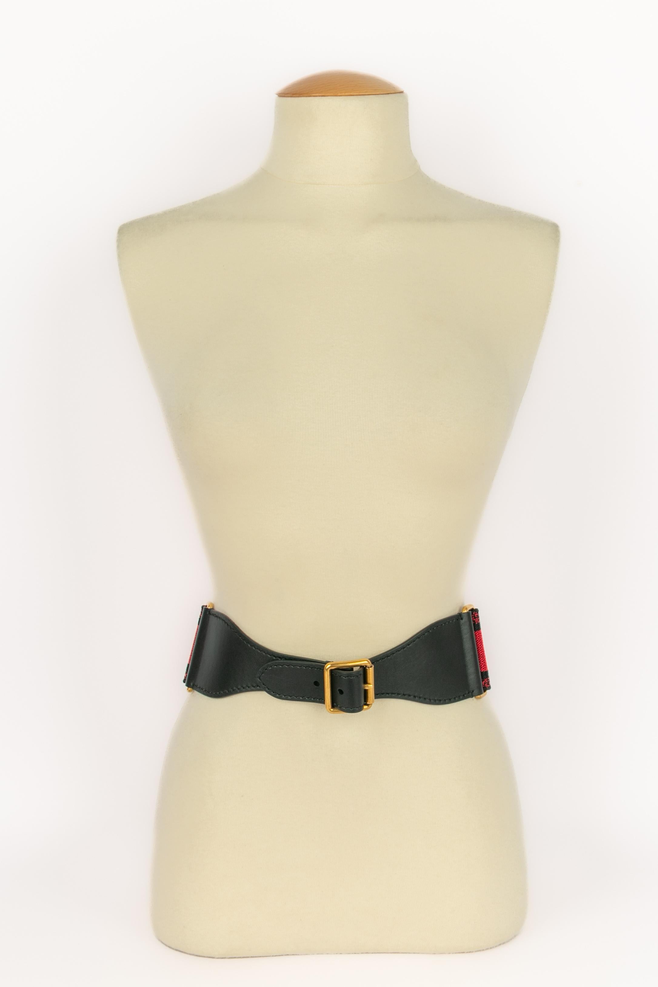 Dior 'strap' belt For Sale 2