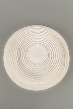 Dior Straw Hat in White and Ecru