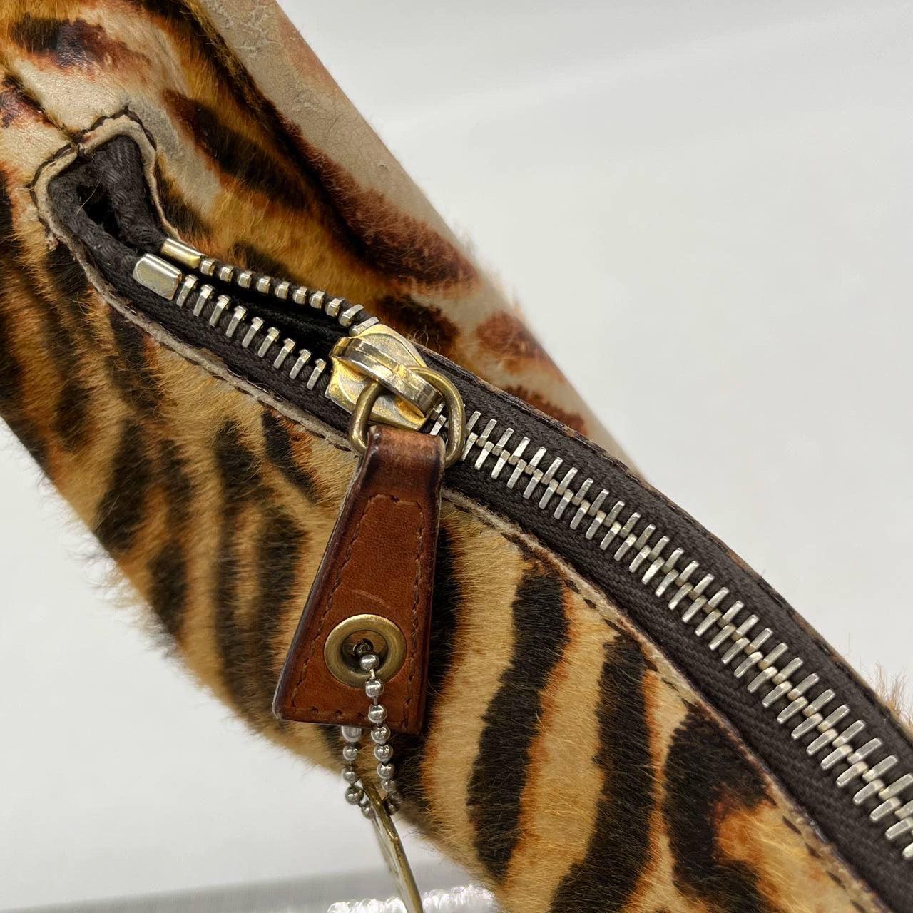 Dior Street Chic Hobo Leopard Print Pony-hair Calfskin 6