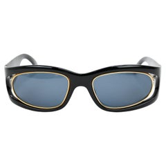 Dior-Sonnenbrille mod. CD2040 Schwarz und Gold