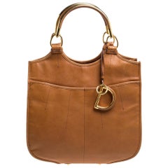 Dior - Hobo 61 en cuir havane