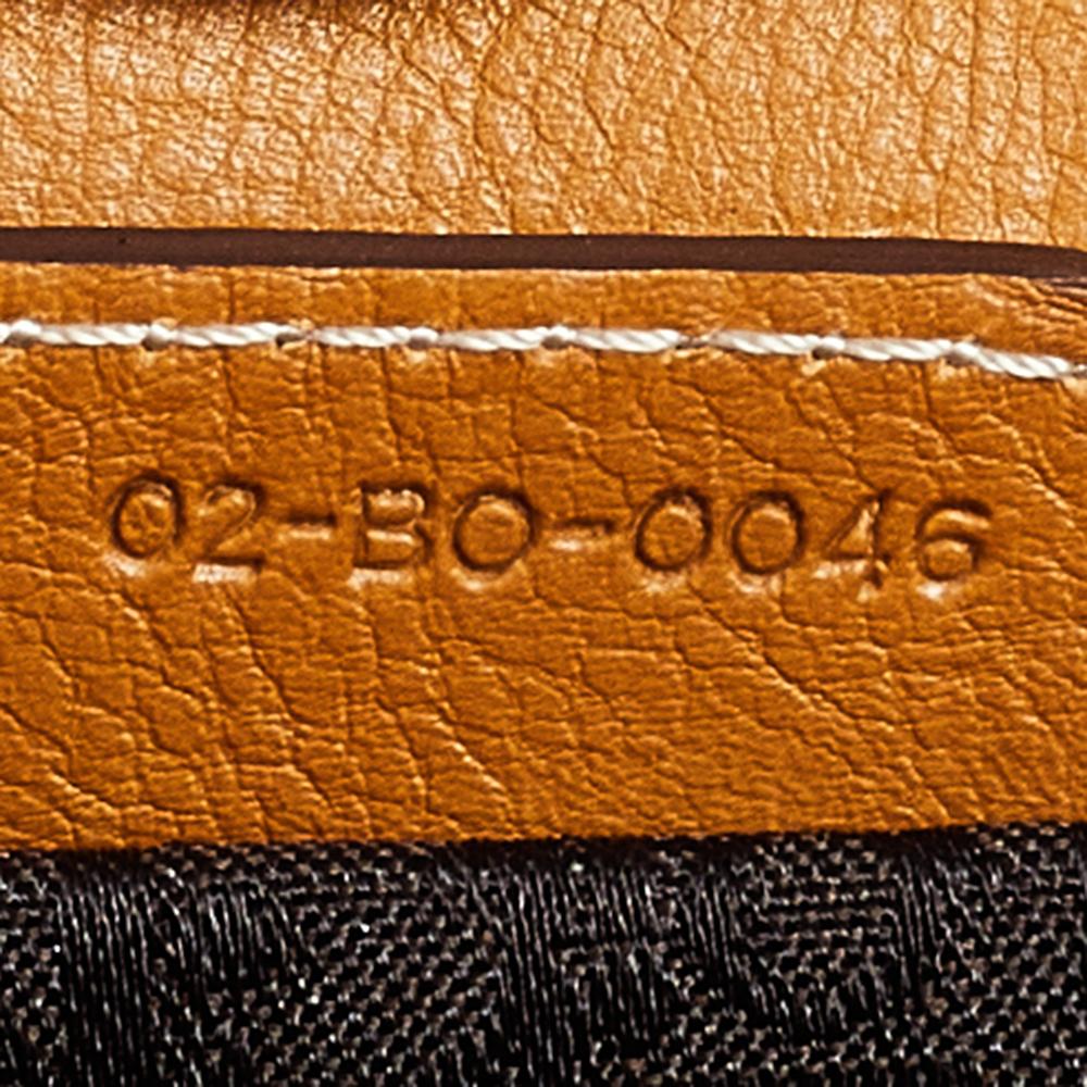 Dior Tan Leather Satchel In Good Condition In Dubai, Al Qouz 2