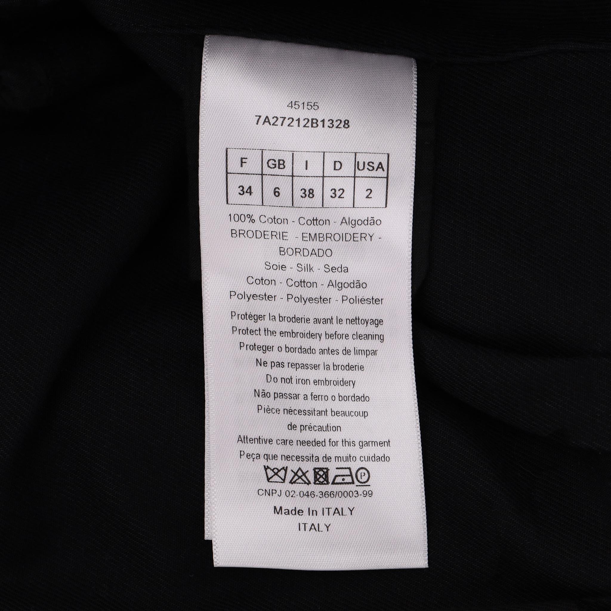 Veste en coton collection Tarot Card Dior en vente 4