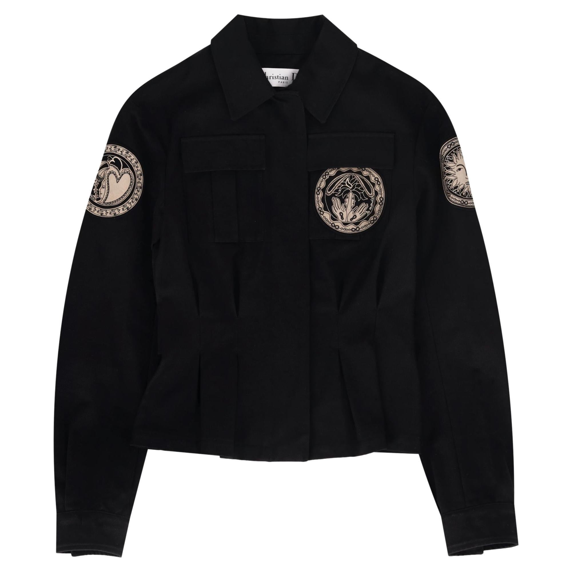 Dior Tarot Card Collection Cotton Jacket
