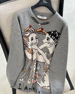 Dior Tarot Embroidery Cashmere jumper