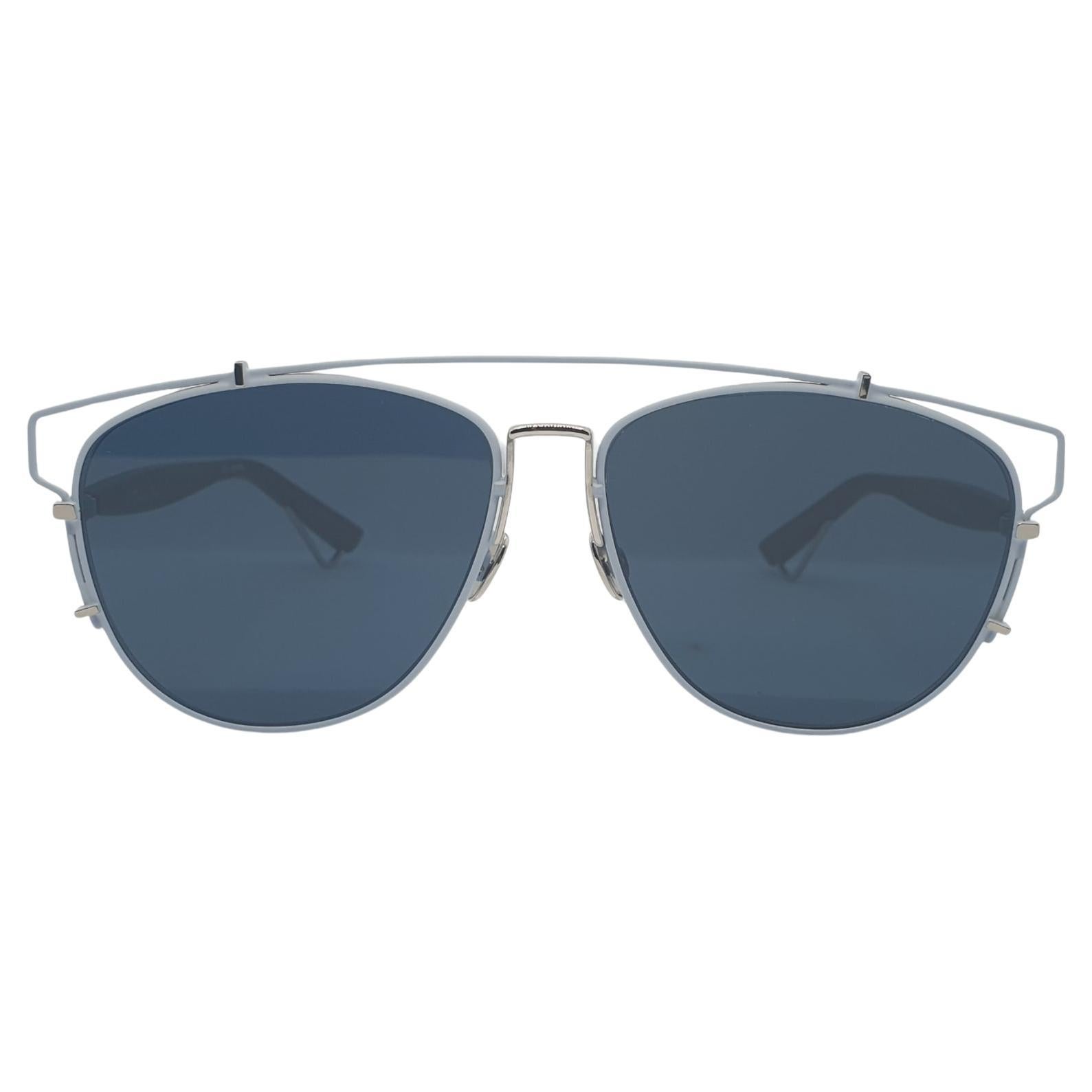 Dior Technologic Sunglasses in White For Sale