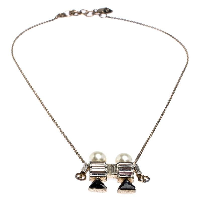 dior zodiac necklace