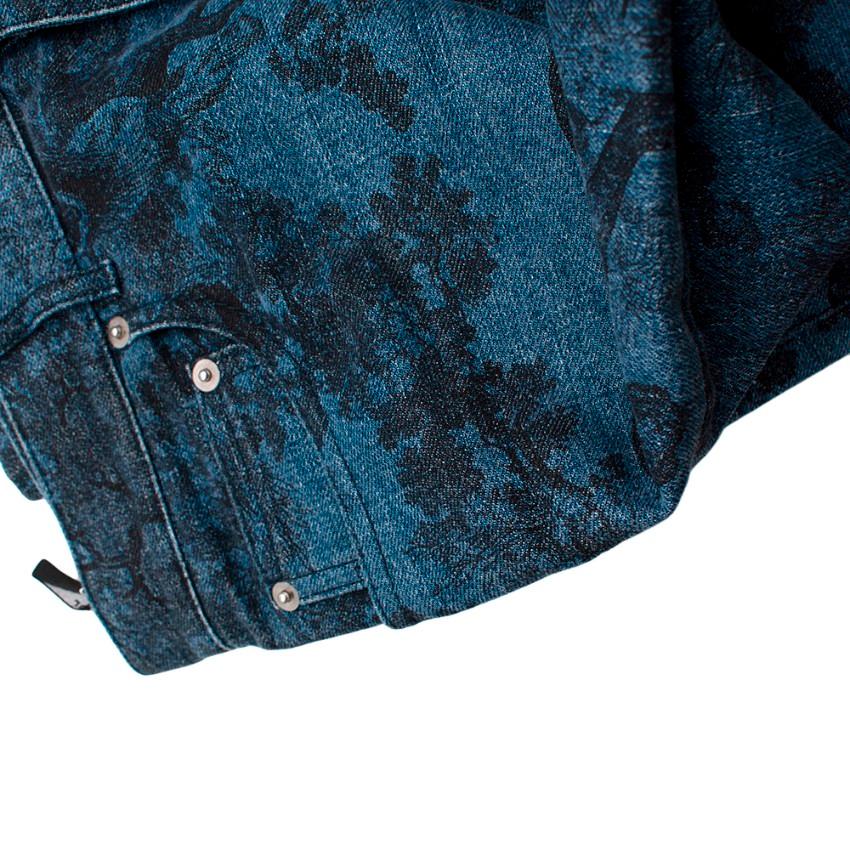 Dior Toile de Jouy Blaue Jeans - Größe US 4 3