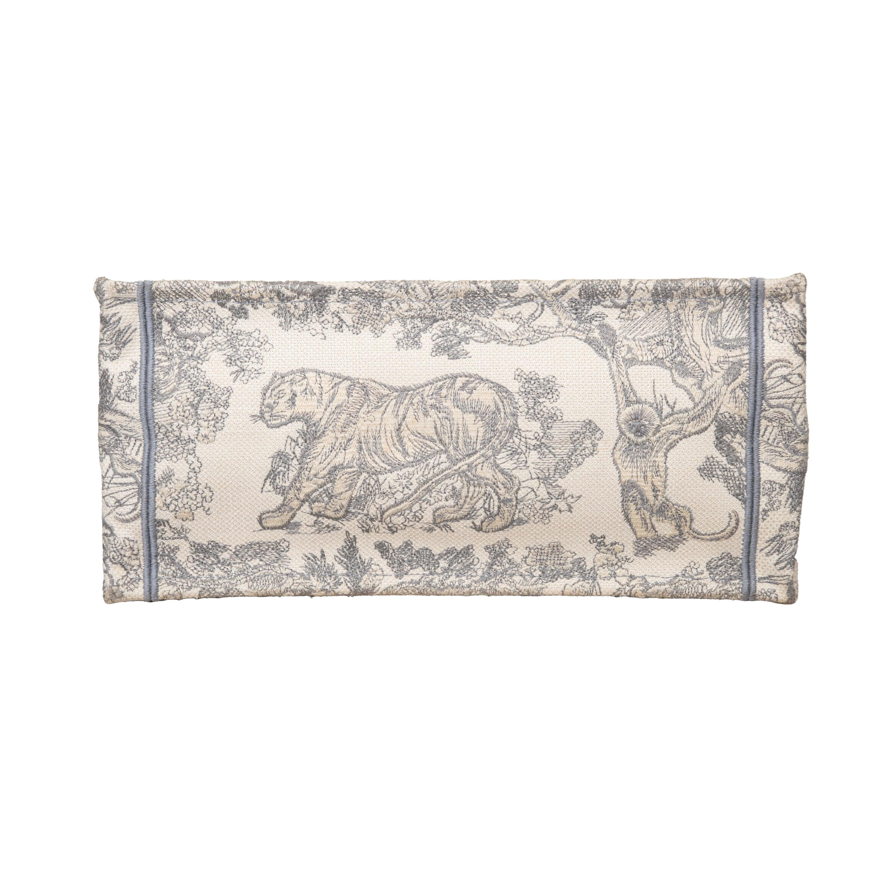 Dior Toile de Jouy Canvas Medium Book Tote - '20s 2