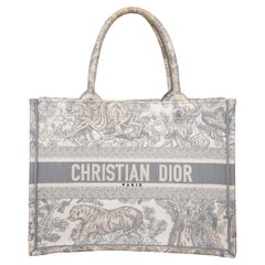 Dior Toile de Jouy Canvas Medium Book Tote - '20s
