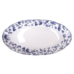 Dior Toile de Jouy Limoges Porcelaine Relish Dish Dish