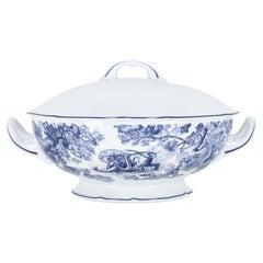 Dior Toile de Jouy Limoges Porcelain Tureen Dior Toile de Jouy Limoges Porcelain Tureen