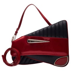Dior Trailer Trash Cadillac Car Saddle Bag Black Red