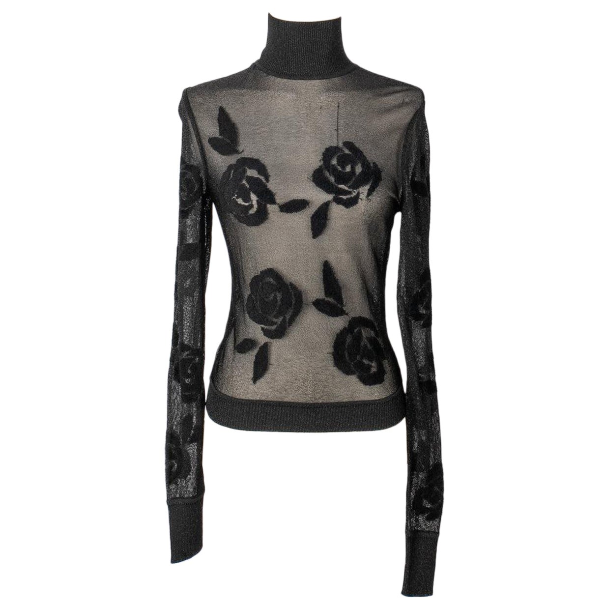 Dior Transparent Black Mesh Jumper, 2008