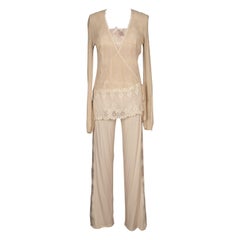 Dior Transparent Silk Top