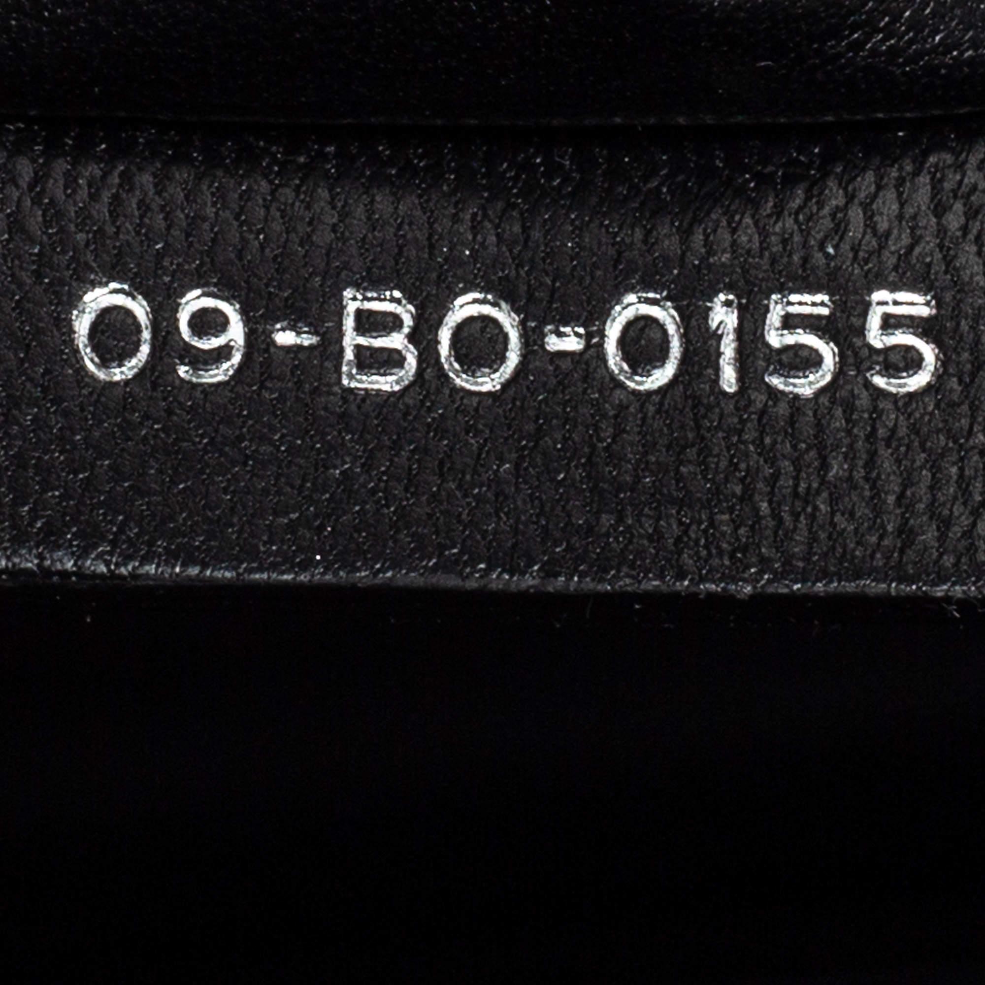 Dior Tri Color Leather and Sequins Medium Diorama Flap Shoulder Bag 2
