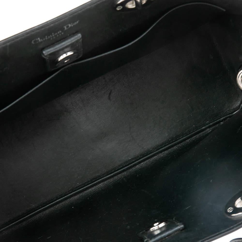 Dior Tri Color Leather Diorissimo Pocket Tote 4
