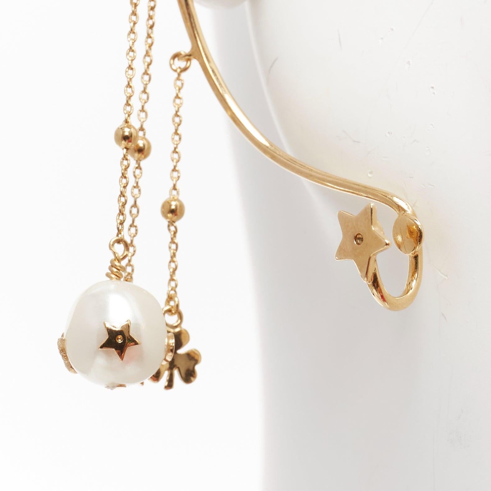 dior star earrings