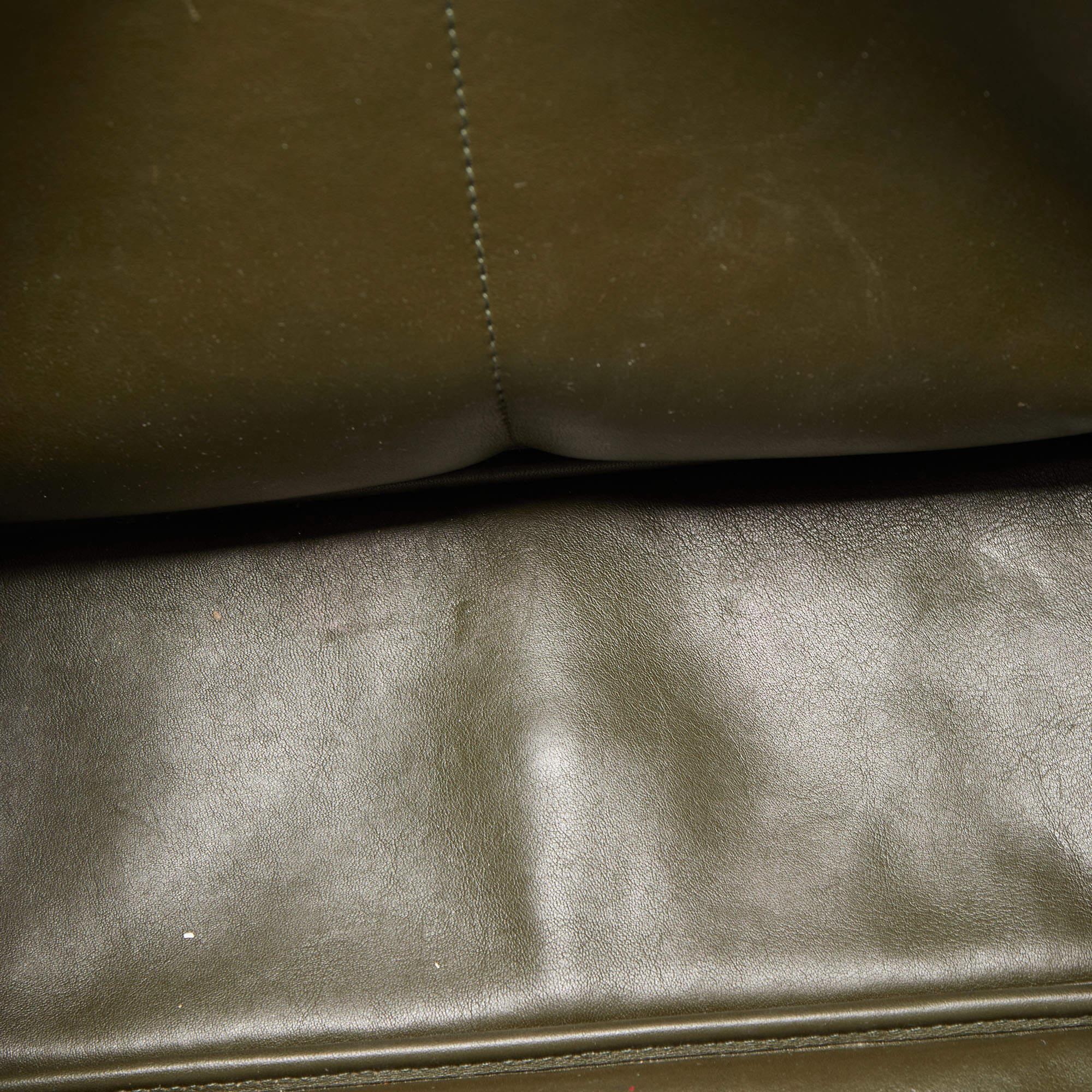 Dior Tricolor Leather Large Diorissimo Shopper Tote 11