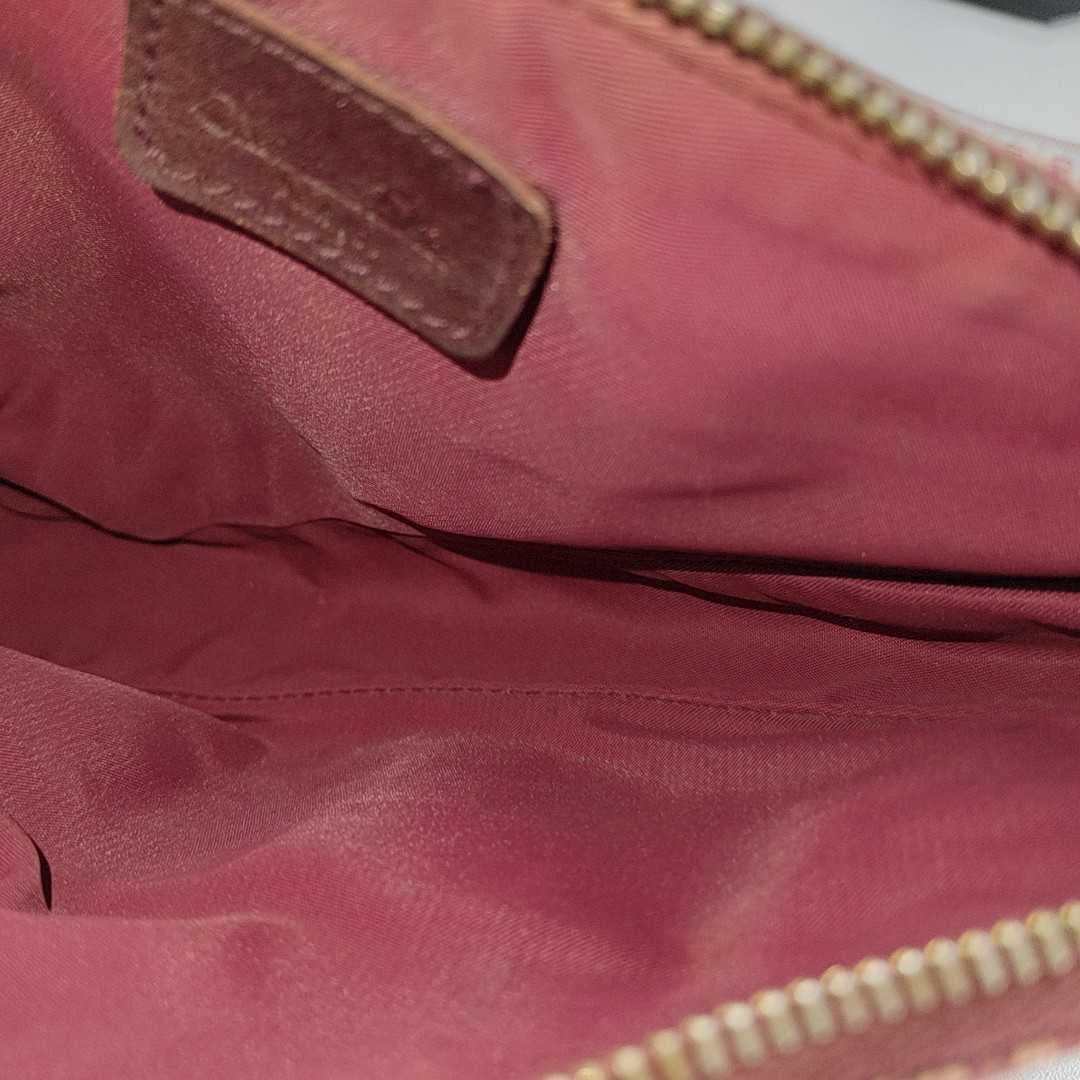 Dior Trotter Mini Saddle bag Burgundy Red Oblique 2