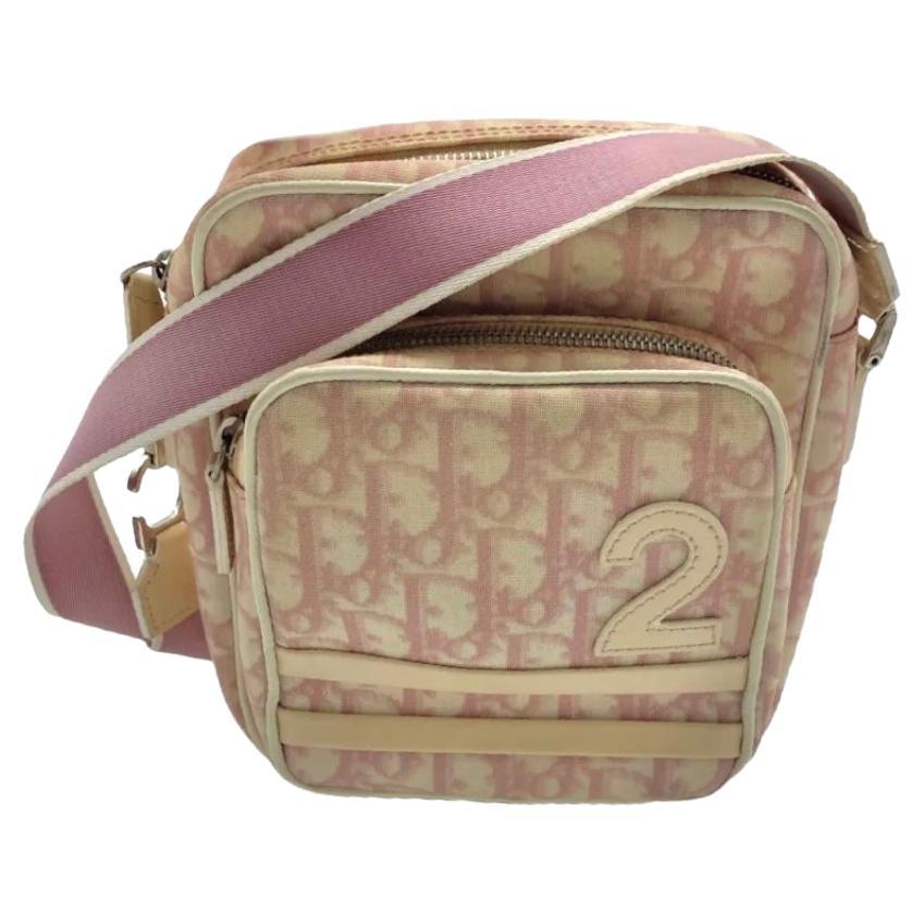 Dior Trotter Pink Crossbody For Sale
