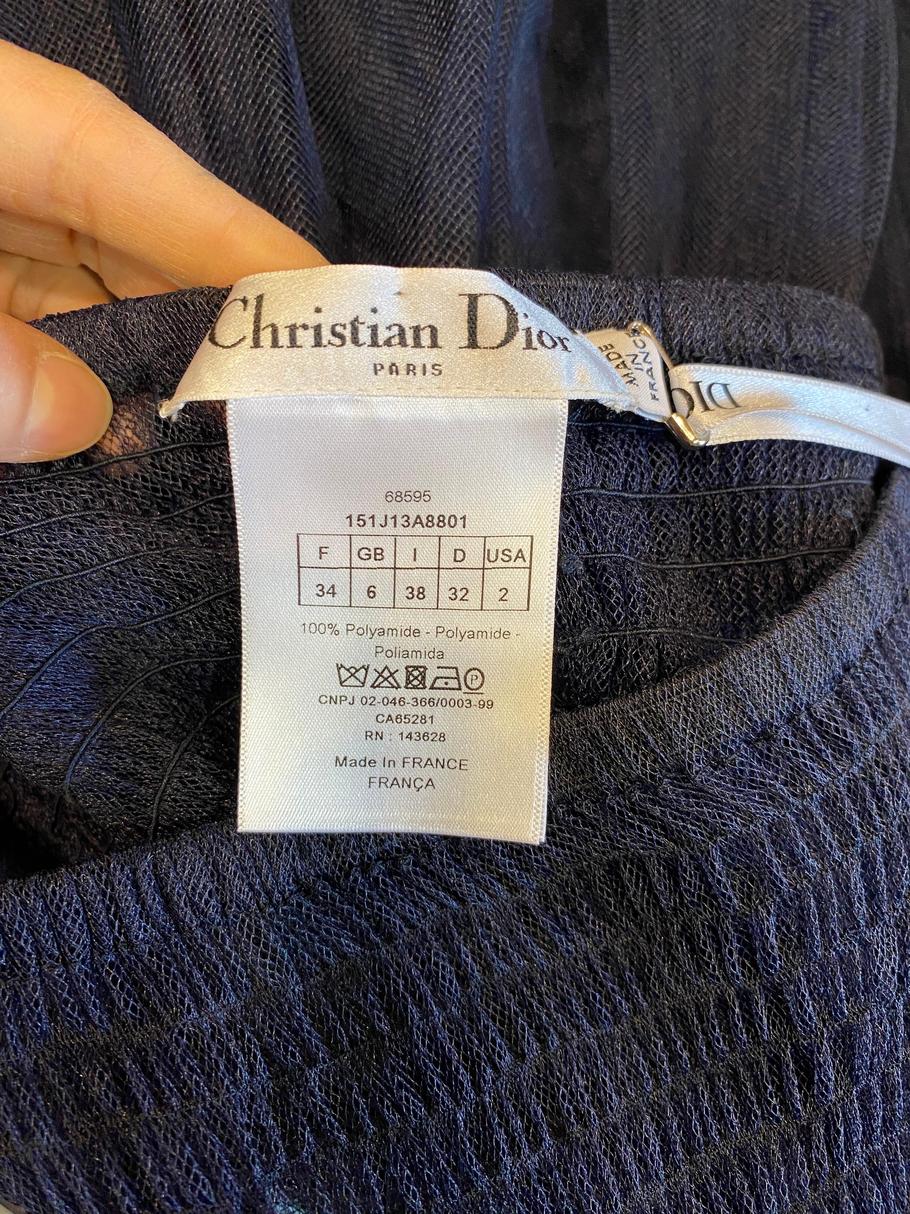 Dior tulle skirt For Sale 2
