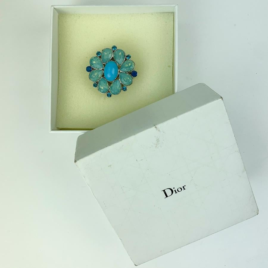 DIOR Turquoise Necklace And Ring Set  3